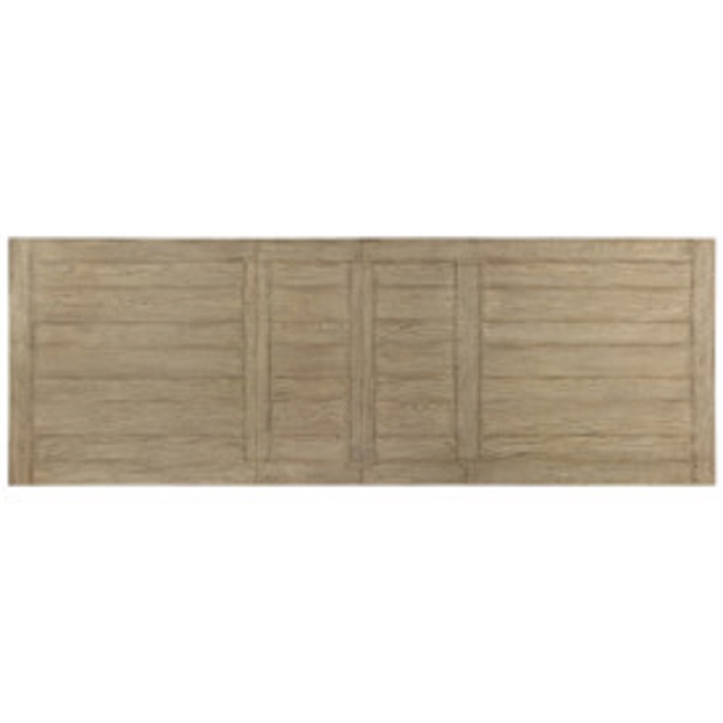 Bowery Hill Modern / Contemporary Dining Room 84in Table -Natural/Gray