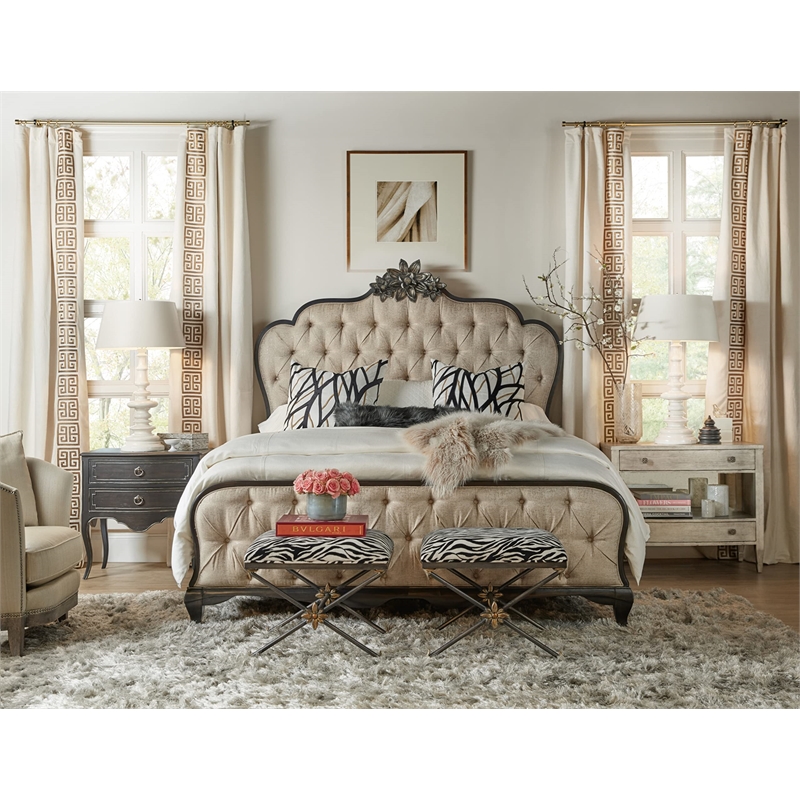 Bowery Hill Modern / Contemporary Bedroom Two Drawer Nightstand
