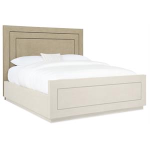 bowery hill modern / contemporary bedroom panel headboard in natural wood