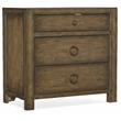 Bowery Hill Modern / Contemporary Bedroom Three-Drawer Nightstand