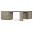 Bowery Hill Contemporary Home Office Corner Desk with Two Desk Cabinets