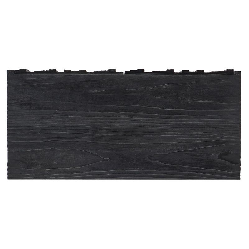 Bowery Hill Modern / Contemporary Veneers Accent Chest in Black