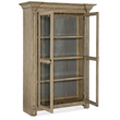 Bowery Hill Modern / Contemporary Display Cabinet in Brown Wood