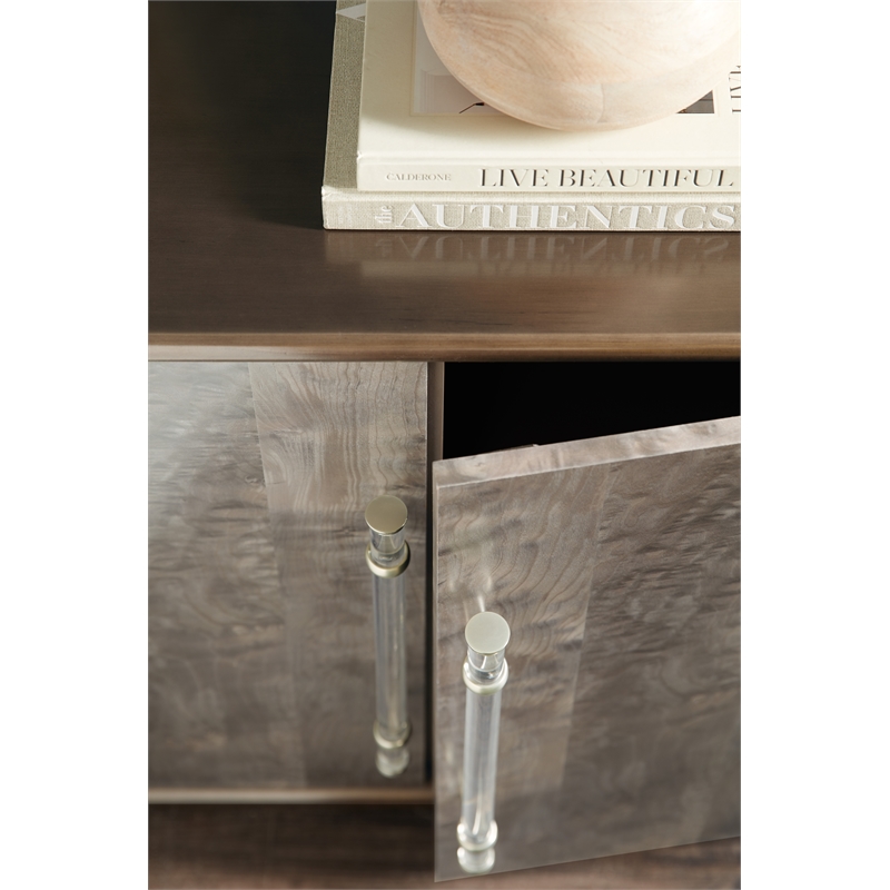 Bowery Hill Modern / Contemporary Wood Accent Chest in Brown