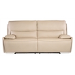 Bowery Hill Zero Gravity Power Sofa with Power Headrest in Beige