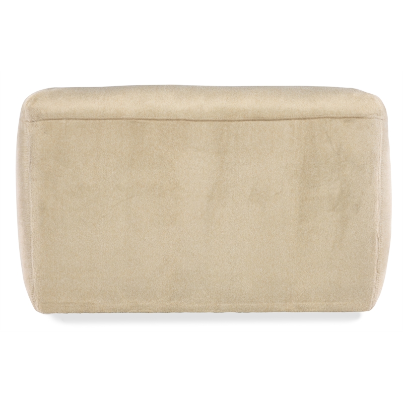 Bowery Hill Modern / Contemporary Stroud Chair in Beige Polyester Fabric