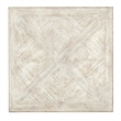 Bowery Hill Modern / Contemporary Wood End Table in Cream Finish