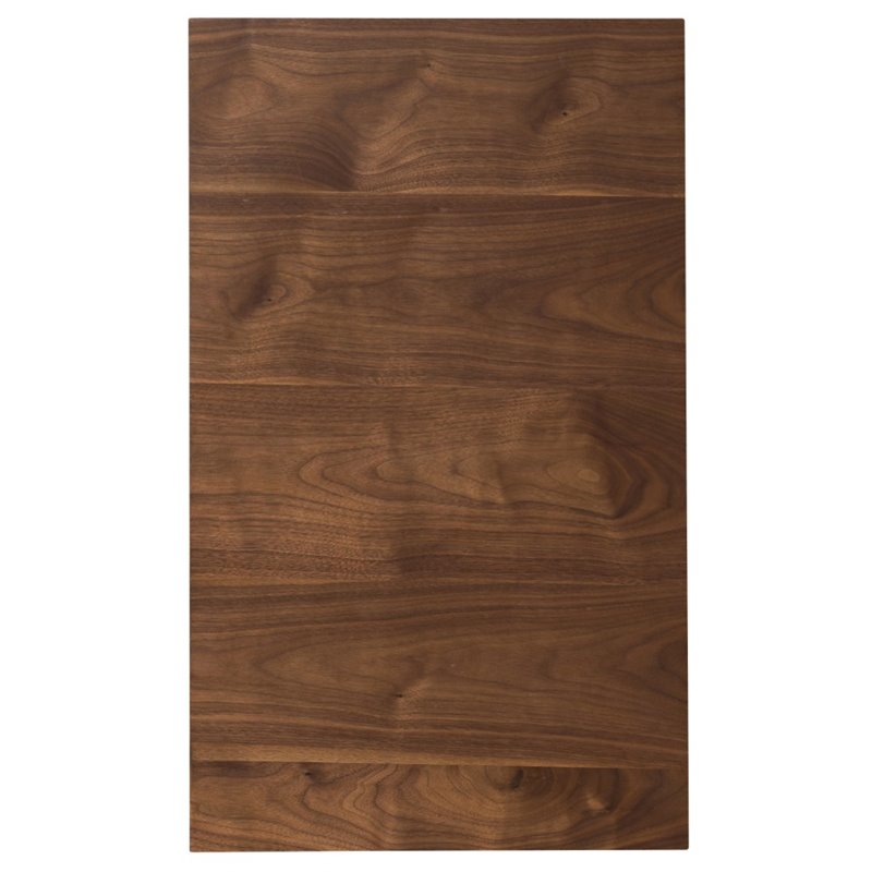 Bowery Hill Contemporary 3 Drawer File Cabinet Pedestal in Medium Wood