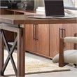 Bowery Hill Modern / Contemporary 2 Door Storage Cabinet in Medium Wood