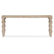 Bowery Hill Modern / Contemporary Console Table in Light Brown Wood Finish