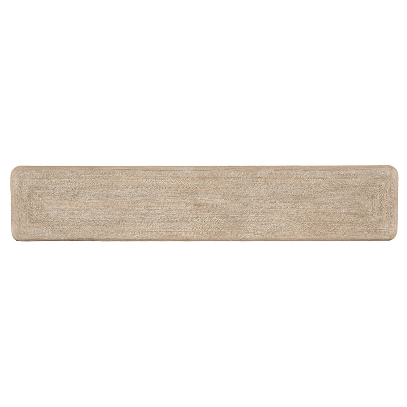 Bowery Hill Modern / Contemporary Console Table in Light Brown Wood Finish