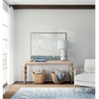 Bowery Hill Modern / Contemporary Console Table in Light Brown Wood Finish