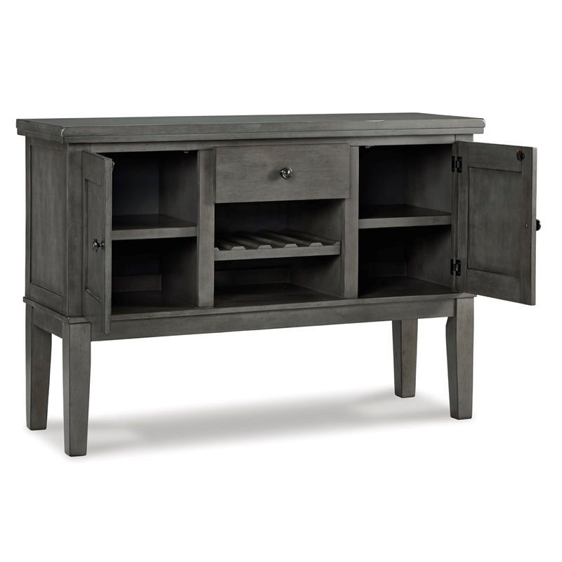 Bowery Hill Modern / Contemporary Dining Room Server in Medium Brown