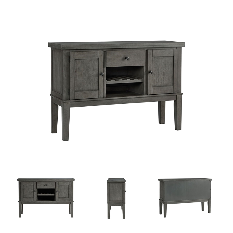 Bowery Hill Modern / Contemporary Dining Room Server in Medium Brown