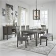 Bowery Hill Modern / Contemporary Dining Room Server in Medium Brown