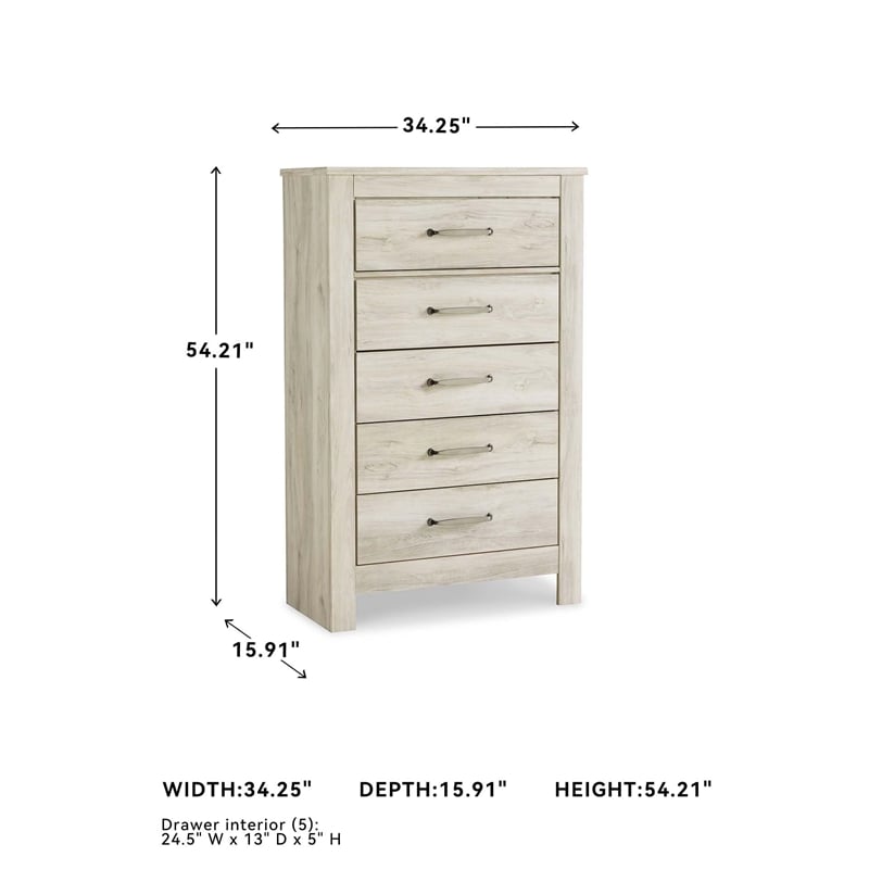 Bowery Hill Contemporary 5-Drawer 34