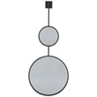 Bowery Hill Modern / Contemporary Decorative Mirror in Black