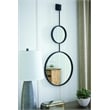 Bowery Hill Modern / Contemporary Decorative Mirror in Black