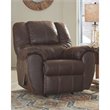 Bowery Hill Modern / Contemporary Rocker Recliner in Walnut Finish