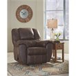 Bowery Hill Modern / Contemporary Rocker Recliner in Walnut Finish