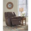 Bowery Hill Modern / Contemporary Rocker Recliner in Walnut Finish