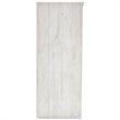 Bowery Hill Modern / Contemporary 6 Drawer Dresser in Whitewash