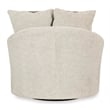 Bowery Hill Modern / Contemporary Swivel Accent Chair in Stone