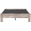 Bowery Hill Modern Engineered Wood Full Platform Bed in Whitewash
