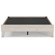 Bowery Hill Modern Engineered Wood Queen Platform Bed in Natural