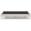 Bowery Hill Modern Engineered Wood Queen Platform Bed in Natural