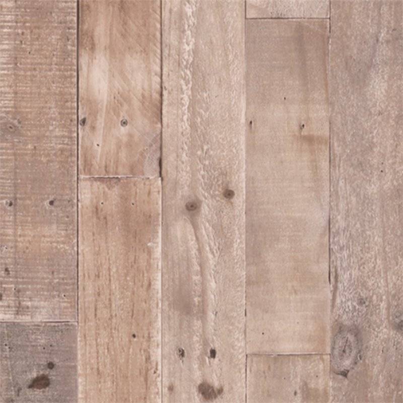 Bowery Hill Engineered Wood Queen Panel Headboard in Whitewash