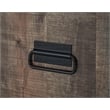Bowery Hill Modern Wood Lift Top Cocktail Table in Brown & Black