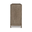 Bowery Hill Contemporary Engineered Wood Dining Server in Light Gray