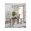 Bowery Hill Modern Rectangular Wood Dining Table in Light Gray