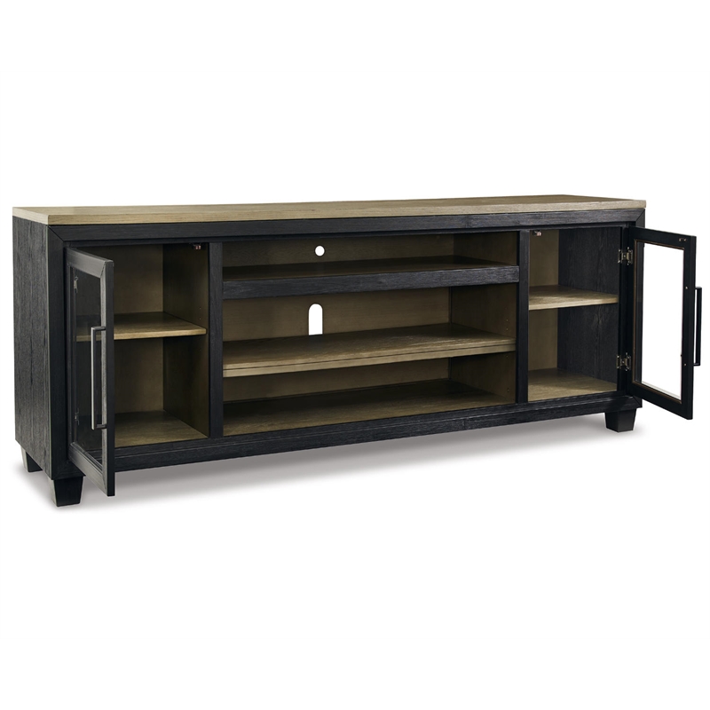 Bowery Hill Wood TV Stand TVs up to 95