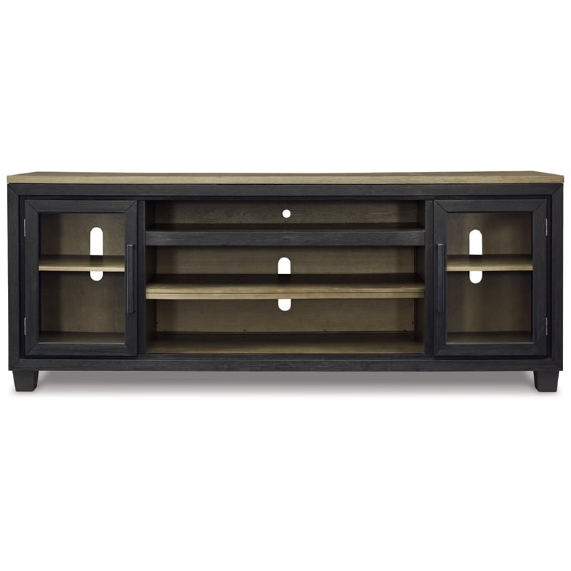 Bowery Hill Wood TV Stand TVs up to 95