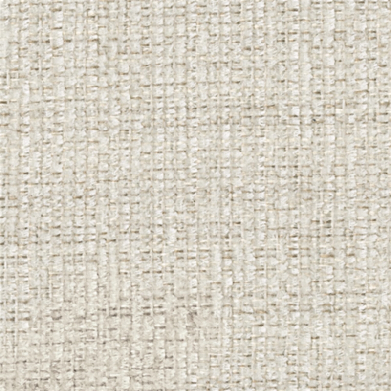 Bowery Hill Modern Oversized Fabric Accent Ottoman in Pewter Gray