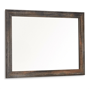 Bowery Hill Multi-Color Engineered Wood Frame Bedroom Mirror