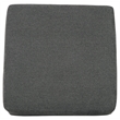 Bowery Hill Corner-blocked Frame Charcoal Oversized Accent Ottoman