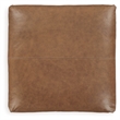 Bowery Hill Corner-blocked Frame Caramel Oversized Accent Ottoman