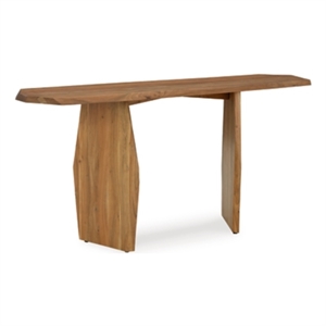 Bowery Hill Modern / Contemporary Natural Console Sofa Table