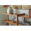 Bowery Hill Modern / Contemporary Brown Finish Console Sofa Table