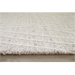 Bowery Hill Modern / Contemporary Gray & Ivory Finish 8x10 Rug