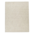Bowery Hill Modern / Contemporary Gray & Ivory Finish 8x10 Rug