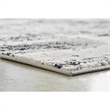 Bowery Hill Modern / Contemporary Polyester Black & Gray 10x14 Rug
