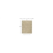Bowery Hill Contemporary Wool and Polyester Gray & Tan 8x10 Rug
