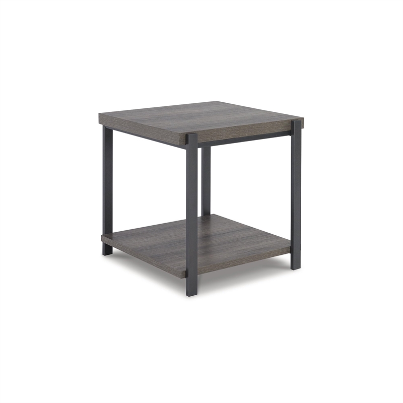 Bowery Hill Contemporary Gray Coffee and End Table - Set of 3
