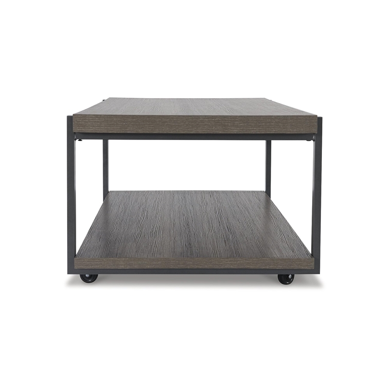 Bowery Hill Contemporary Gray Coffee and End Table - Set of 3