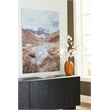 Bowery Hill Modern / Contemporary Gray & Brown Finish Wall Art