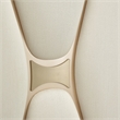 Bowery Hill Contemporary Queen Panel Bed - Champagne Ivory/Chardonnay